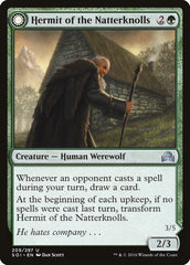 Hermit of the Natterknolls // Lone Wolf of the Natterknolls [Shadows over Innistrad] | All Aboard Games