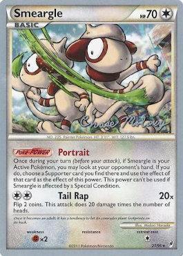 Smeargle (8/90) (Eeltwo - Chase Moloney) [World Championships 2012] | All Aboard Games