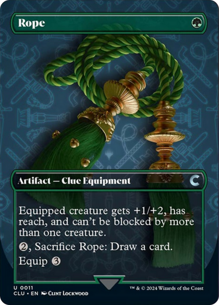 Rope (Borderless) [Ravnica: Clue Edition] | All Aboard Games