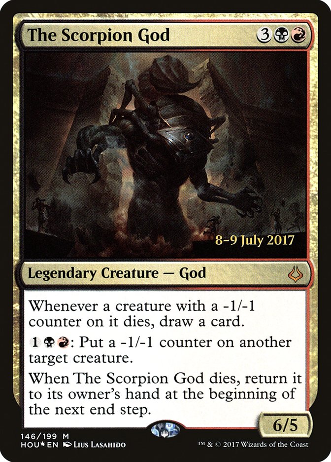 The Scorpion God  [Hour of Devastation Prerelease Promos] | All Aboard Games