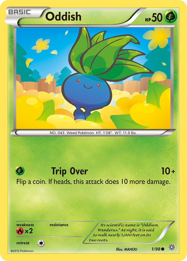 Oddish (1/98) [XY: Ancient Origins] | All Aboard Games