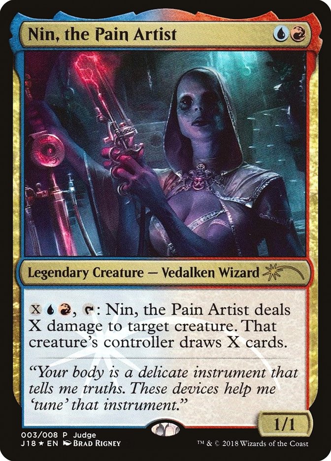 Nin, the Pain Artist [Judge Gift Cards 2018] | All Aboard Games