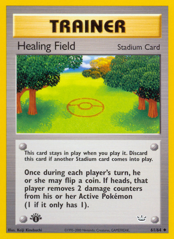 Healing Field (61/64) [Neo Revelation 1st Edition] | All Aboard Games