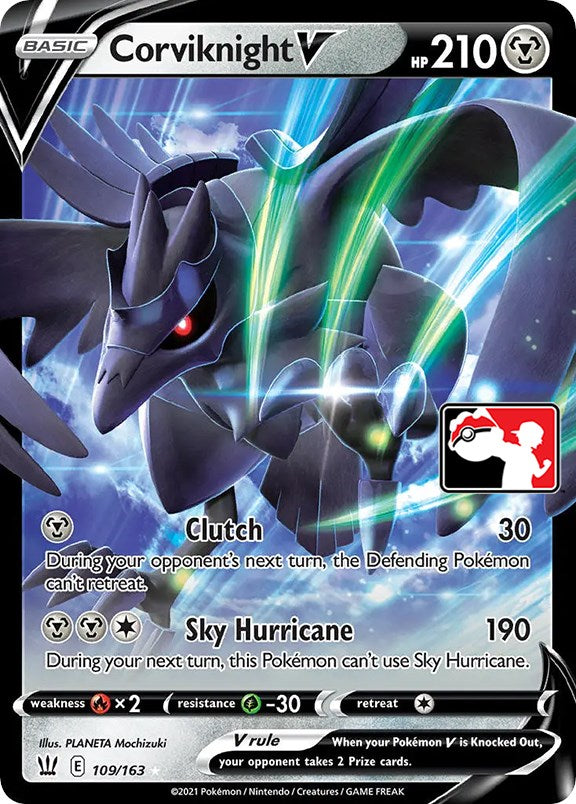 Corviknight V (109/163) [Prize Pack Series One] | All Aboard Games