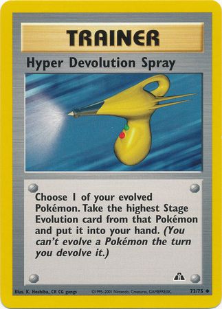 Hyper Devolution Spray (73/75) [Neo Discovery Unlimited] | All Aboard Games