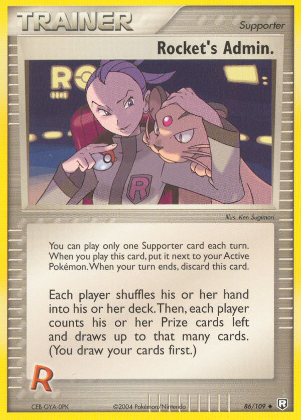 Rocket's Admin. (86/109) [EX: Team Rocket Returns] | All Aboard Games