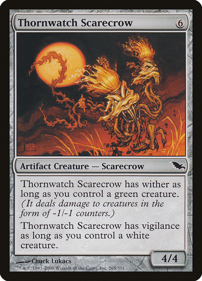 Thornwatch Scarecrow [Shadowmoor] | All Aboard Games