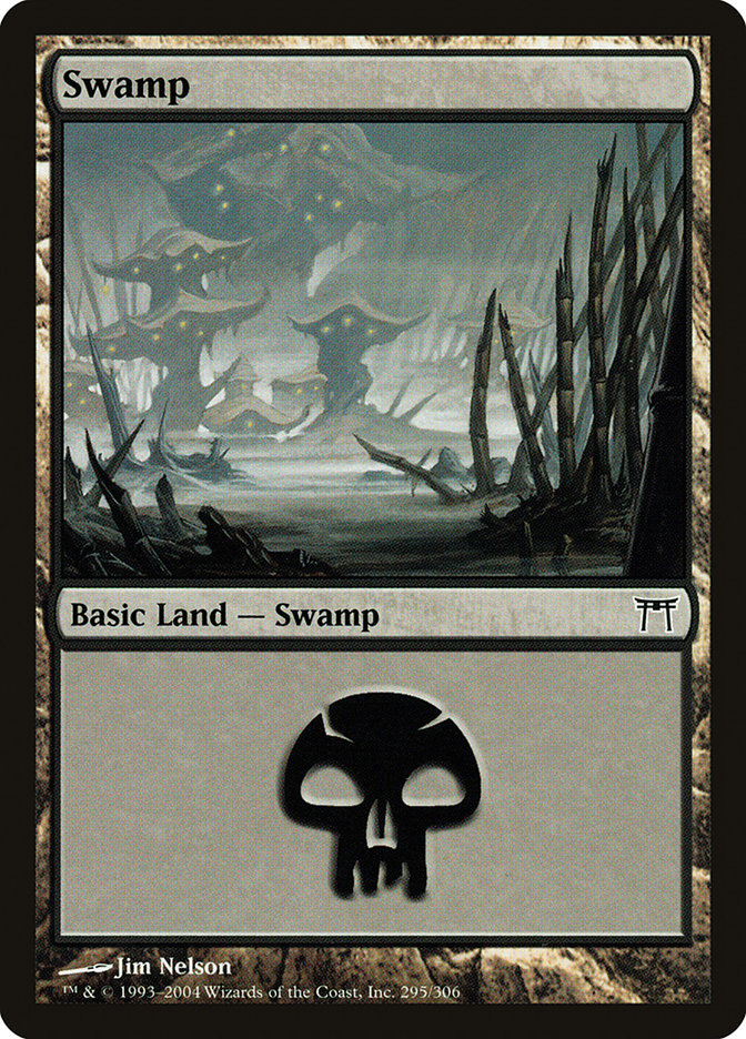 Swamp (295) [Champions of Kamigawa] | All Aboard Games