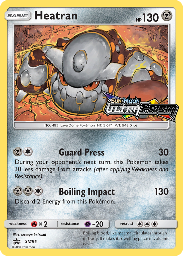 Heatran (SM96) [Sun & Moon: Black Star Promos] | All Aboard Games