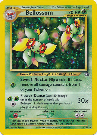 Bellossom (3/111) [Neo Genesis Unlimited] | All Aboard Games