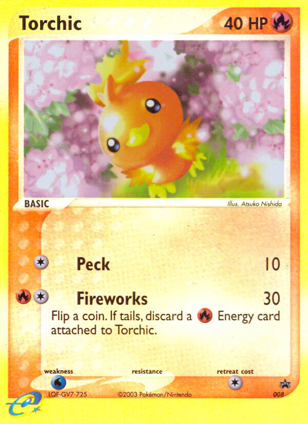 Torchic (008) [Nintendo: Black Star Promos] | All Aboard Games