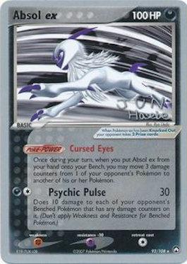 Absol ex (92/108) (Flyvees - Jun Hasebe) [World Championships 2007] | All Aboard Games