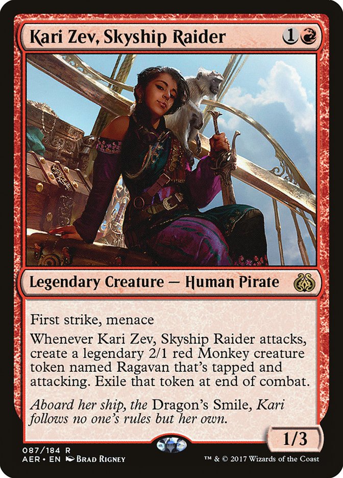 Kari Zev, Skyship Raider [Aether Revolt] | All Aboard Games