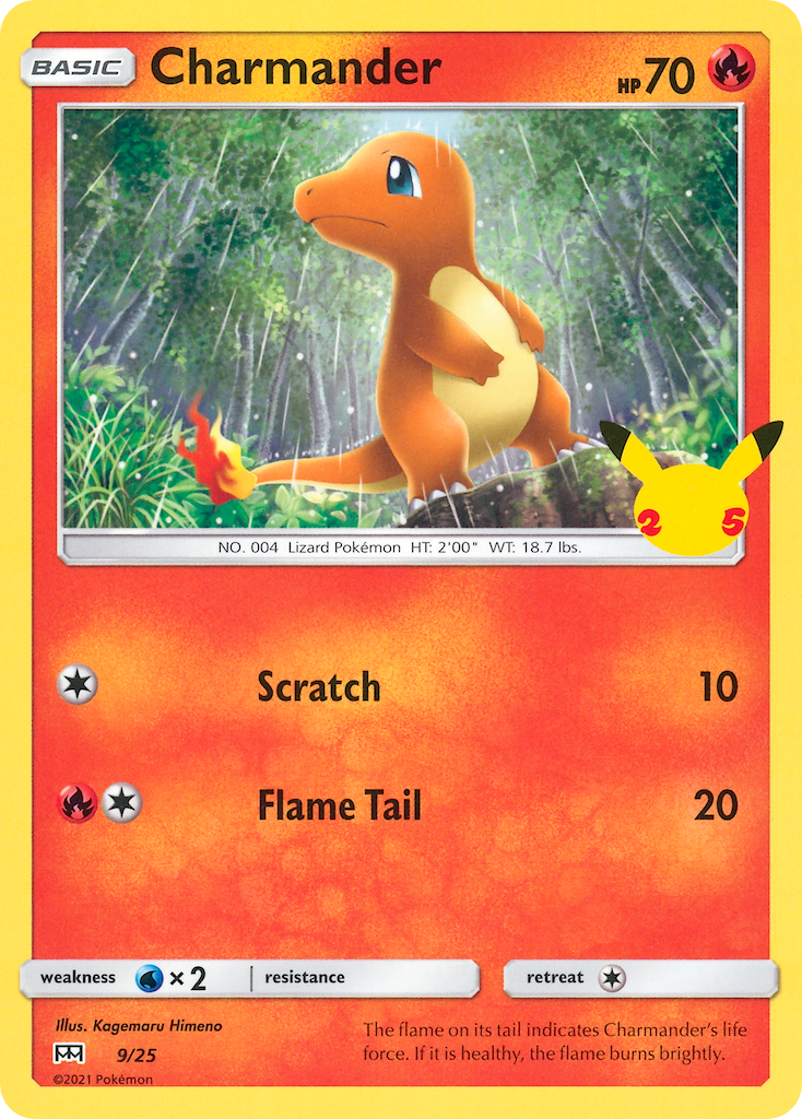 Charmander (9/25) [McDonald's 25th Anniversary] | All Aboard Games