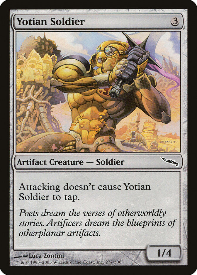 Yotian Soldier [Mirrodin] | All Aboard Games