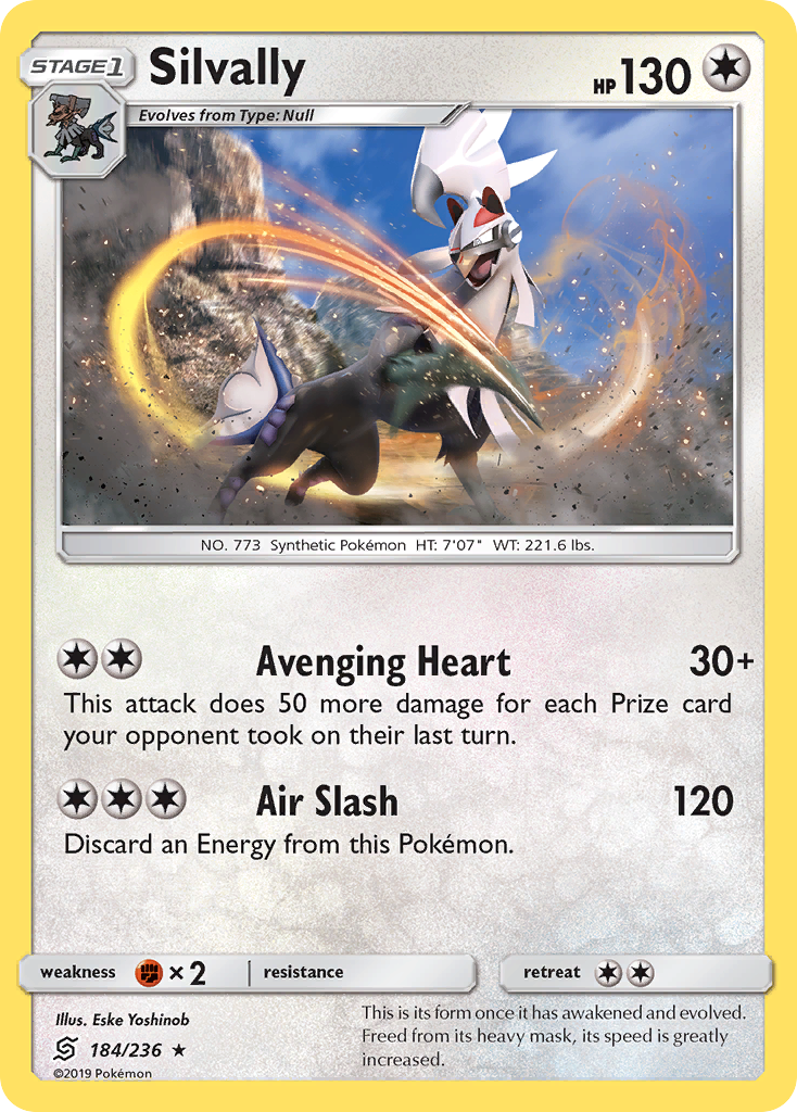 Silvally (184/236) [Sun & Moon: Unified Minds] | All Aboard Games