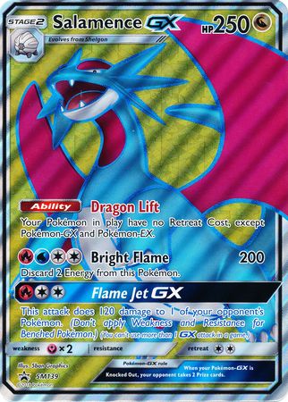 Salamence GX (SM139) (Jumbo Card) [Sun & Moon: Black Star Promos] | All Aboard Games