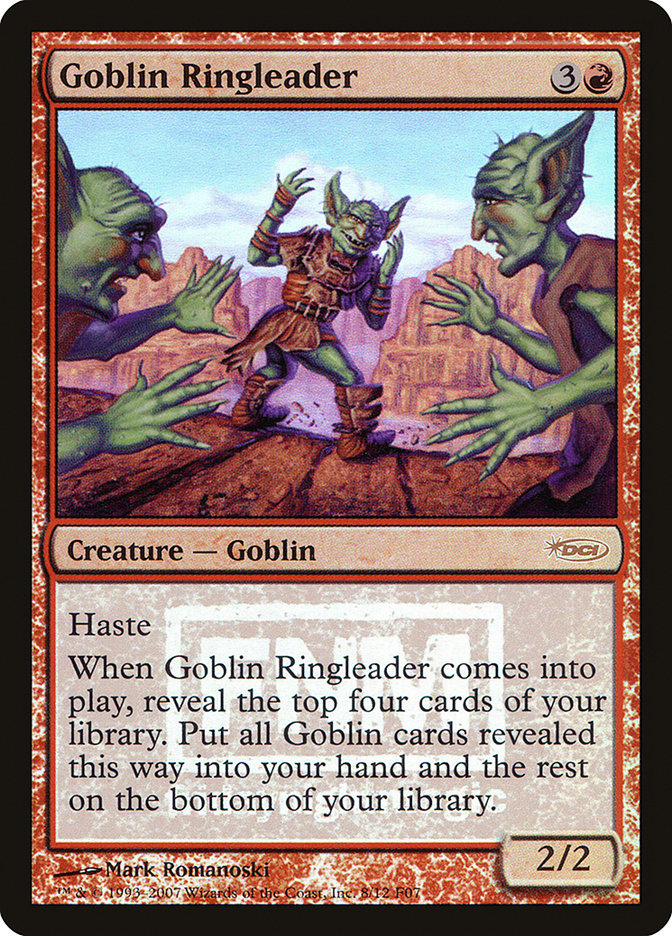 Goblin Ringleader [Friday Night Magic 2007] | All Aboard Games