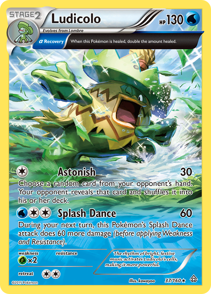 Ludicolo (37/160) [XY: Primal Clash] | All Aboard Games