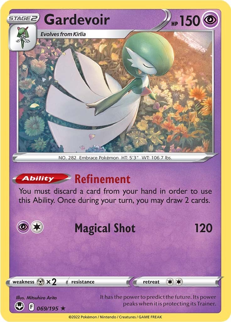 Gardevoir (069/195) [Sword & Shield: Silver Tempest] | All Aboard Games