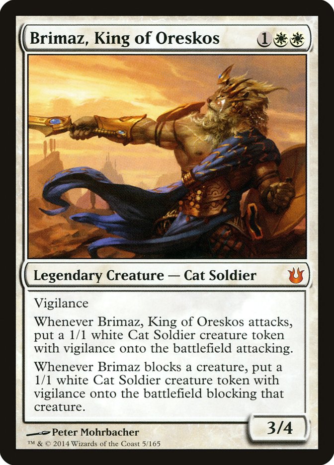 Brimaz, King of Oreskos [Born of the Gods] | All Aboard Games