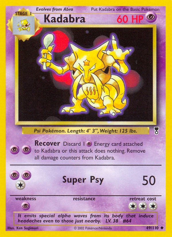 Kadabra (49/110) [Legendary Collection] | All Aboard Games