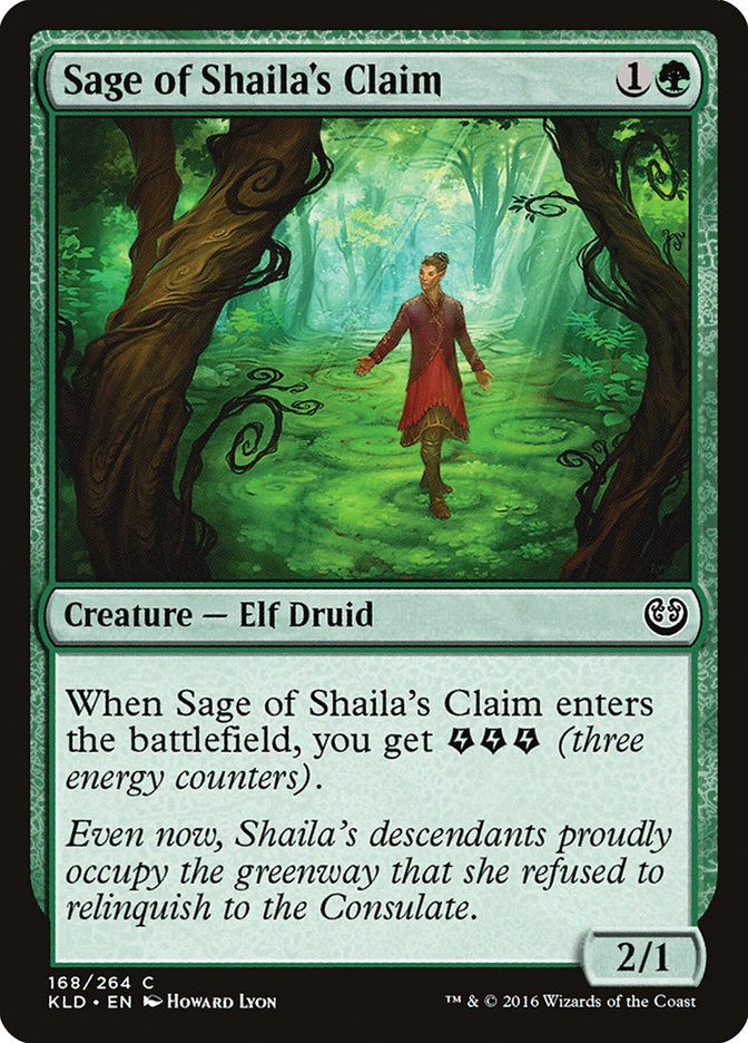 Sage of Shaila's Claim [Kaladesh] | All Aboard Games