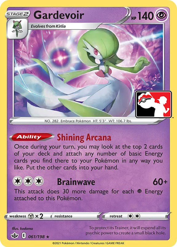 Gardevoir (061/198) [Prize Pack Series One] | All Aboard Games