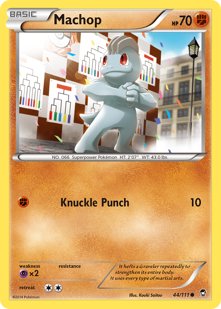 Machop (44/111) [XY: Furious Fists] | All Aboard Games