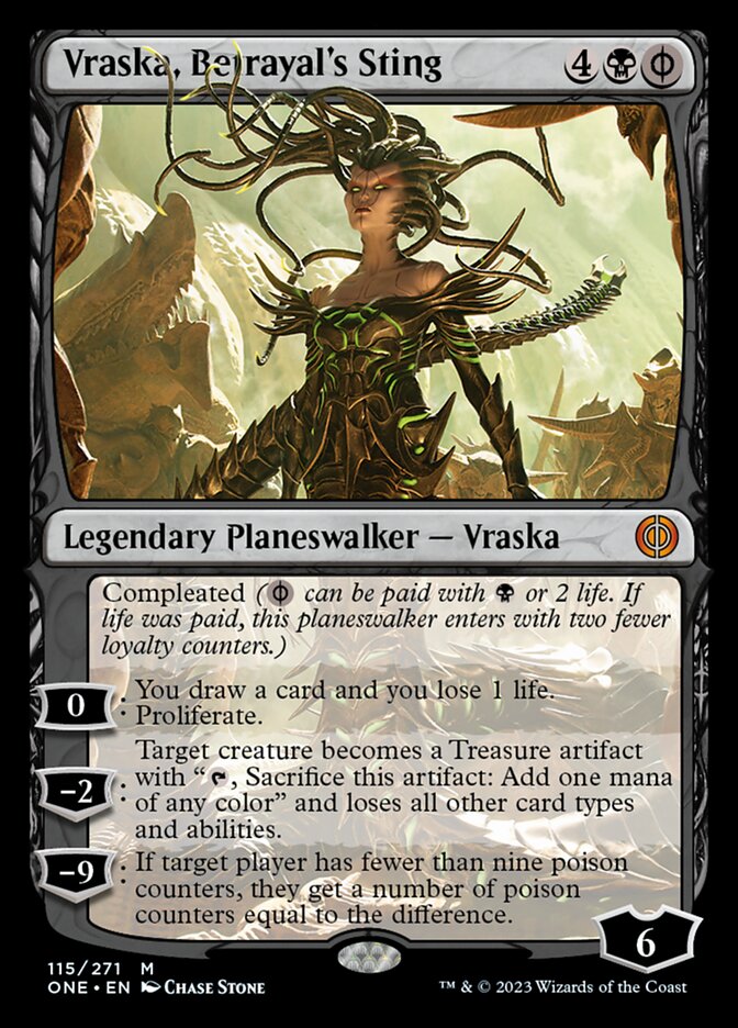 Vraska, Betrayal's Sting [Phyrexia: All Will Be One] | All Aboard Games