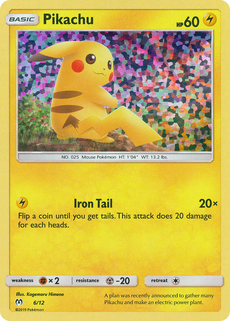 Pikachu (6/12) [McDonald's Promos: 2019 Collection] | All Aboard Games