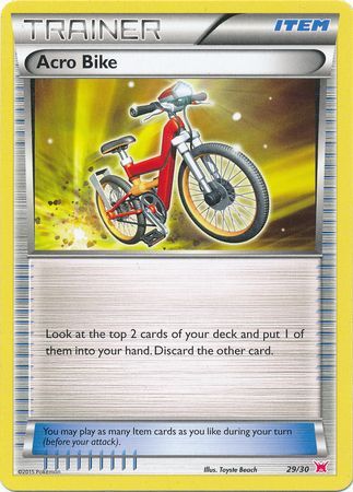 Acro Bike (29/30) [XY: Trainer Kit 2 - Latias] | All Aboard Games