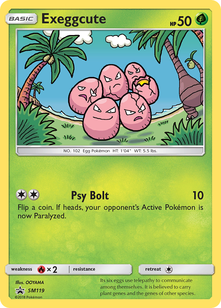 Exeggcute (SM119) [Sun & Moon: Black Star Promos] | All Aboard Games