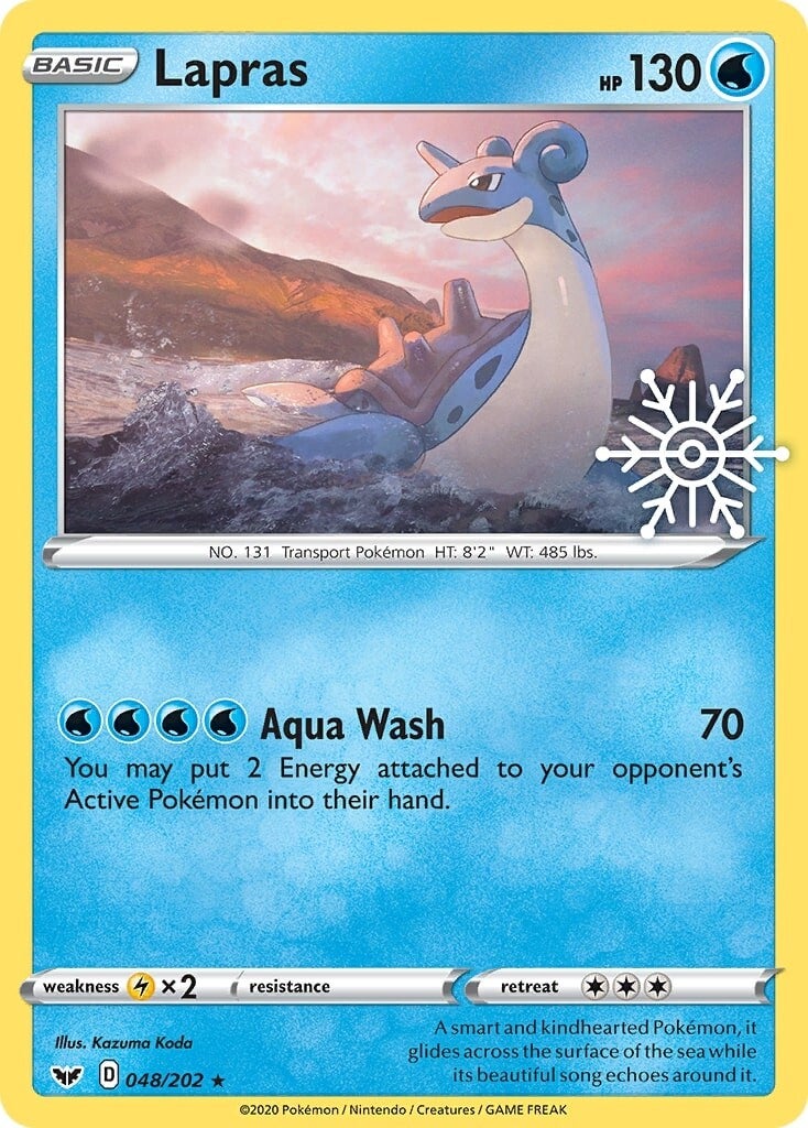 Lapras (048/202) (Holiday Calendar) [Sword & Shield: Base Set] | All Aboard Games