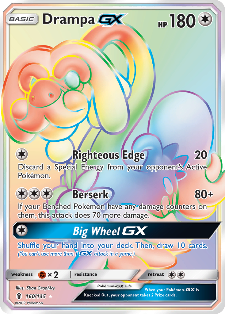 Drampa GX (160/145) [Sun & Moon: Guardians Rising] | All Aboard Games