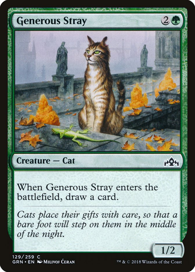 Generous Stray [Guilds of Ravnica] | All Aboard Games