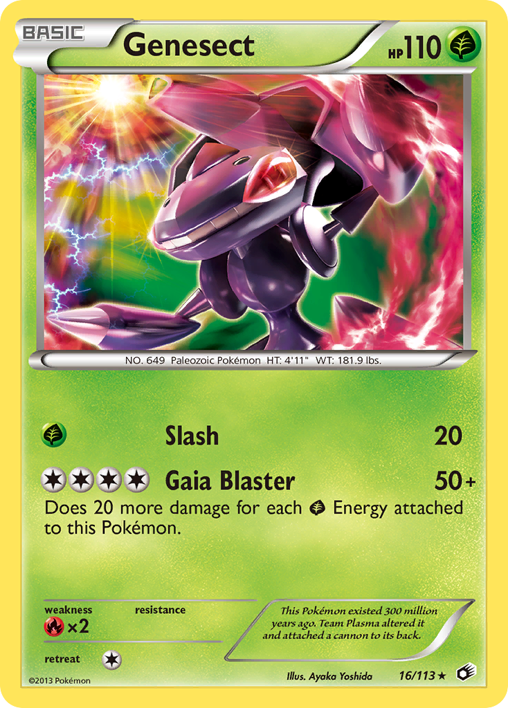 Genesect (16/113) [Black & White: Legendary Treasures] | All Aboard Games