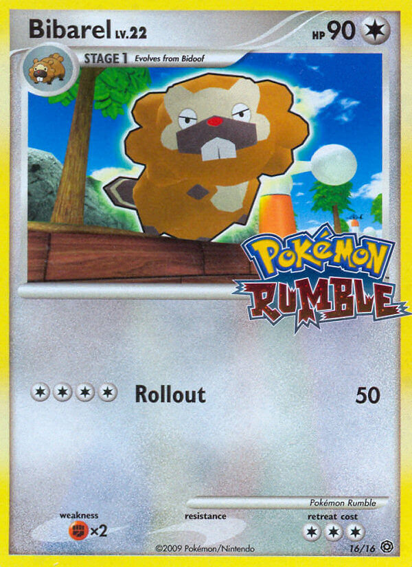 Bibarel (16/16) [Pokémon Rumble] | All Aboard Games