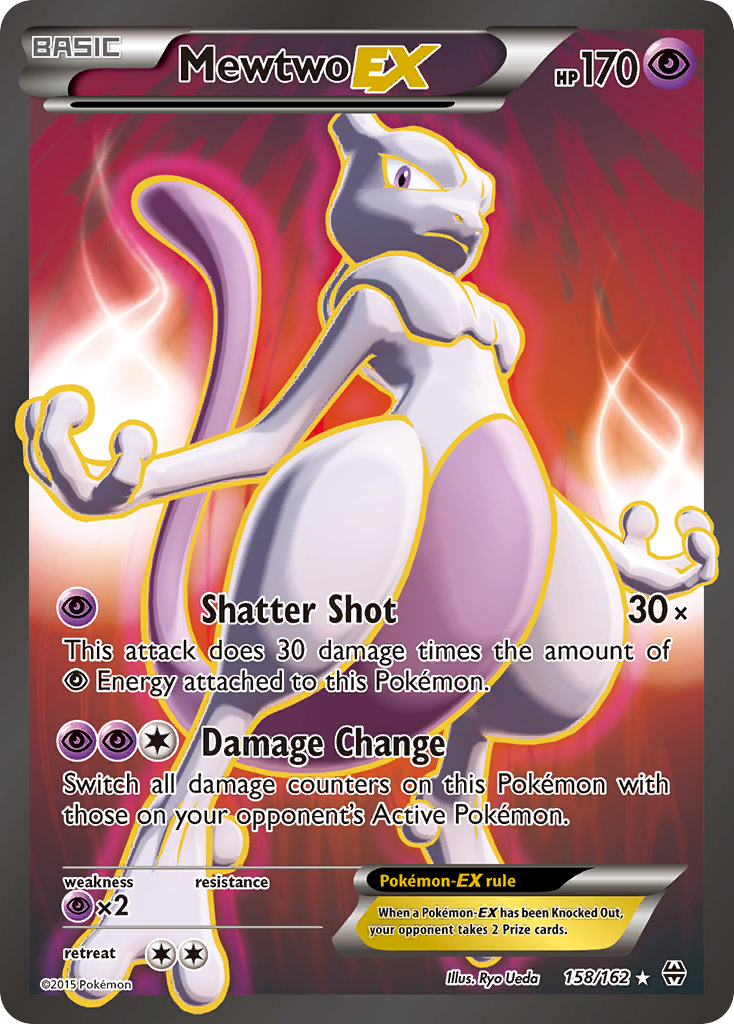 Mewtwo EX (158/162) [XY: BREAKthrough] | All Aboard Games