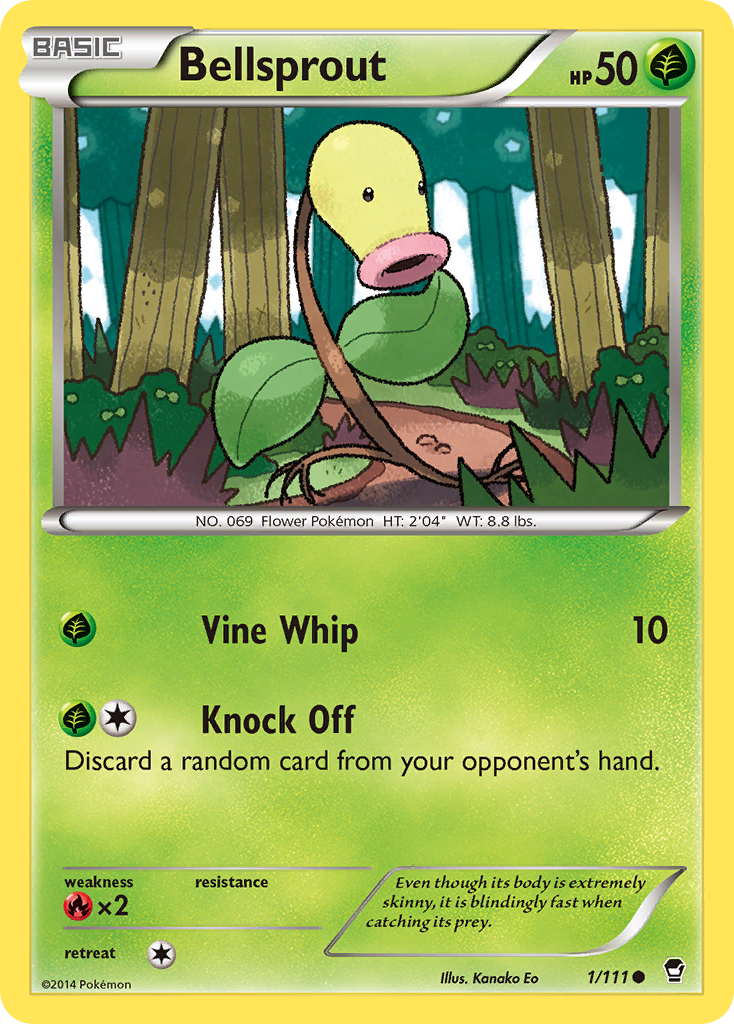 Bellsprout (1/111) [XY: Furious Fists] | All Aboard Games