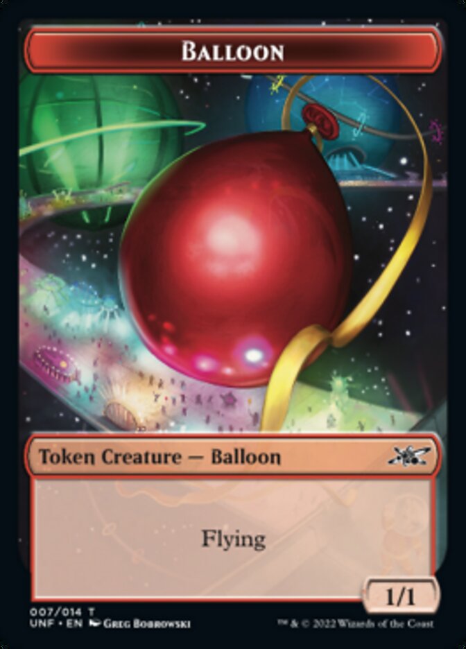 Balloon Token [Unfinity Tokens] | All Aboard Games