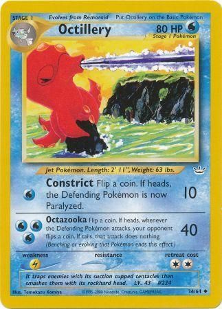 Octillery (34/64) [Neo Revelation Unlimited] | All Aboard Games