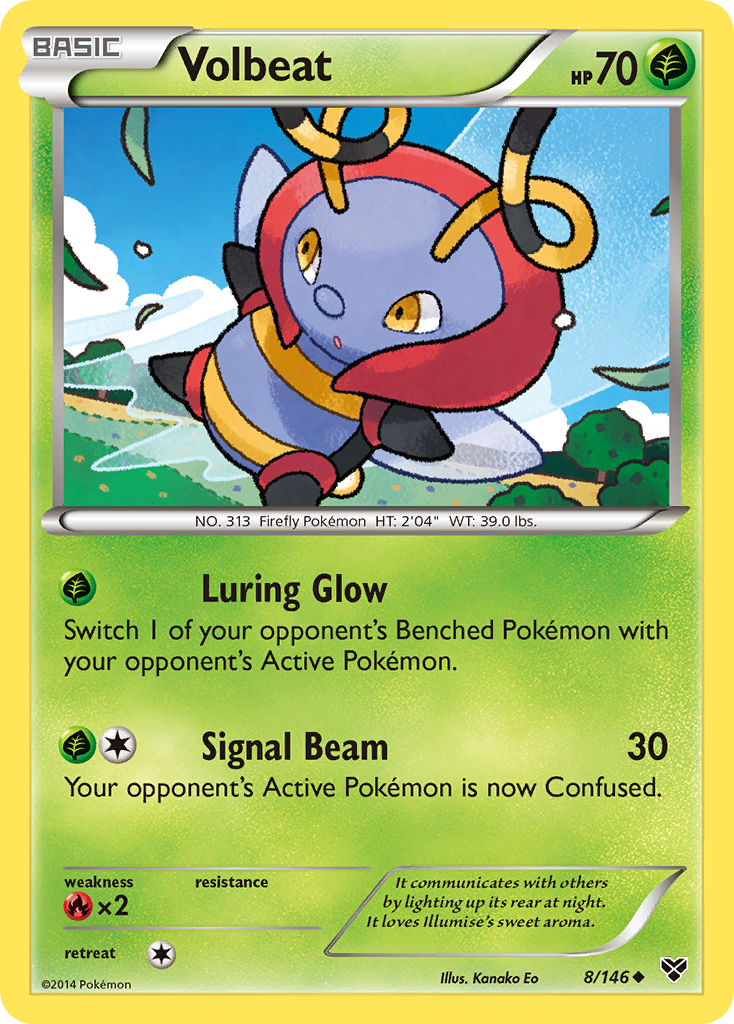 Volbeat (8/146) [XY: Base Set] | All Aboard Games