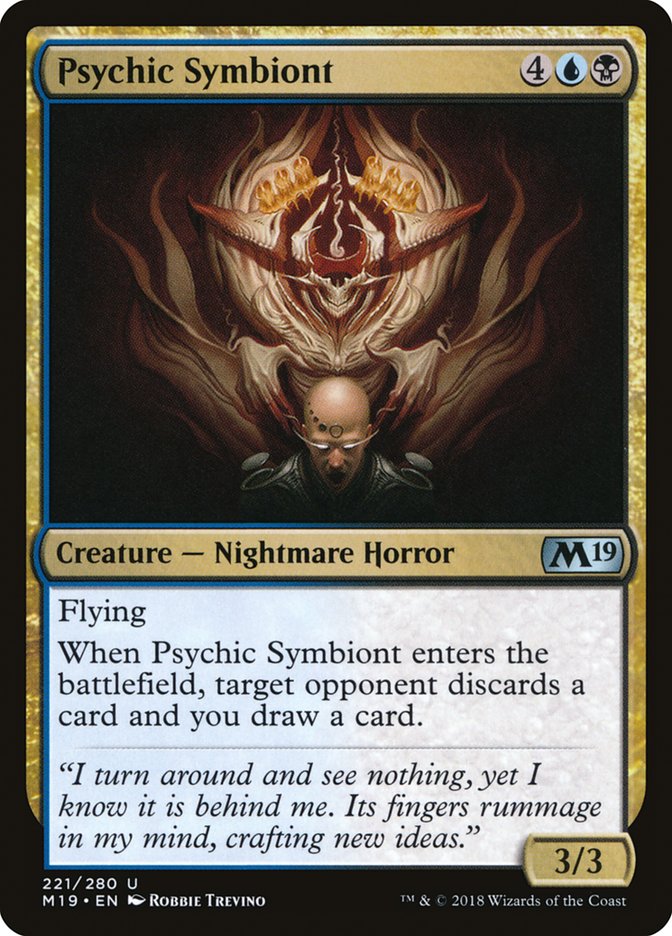 Psychic Symbiont [Core Set 2019] | All Aboard Games
