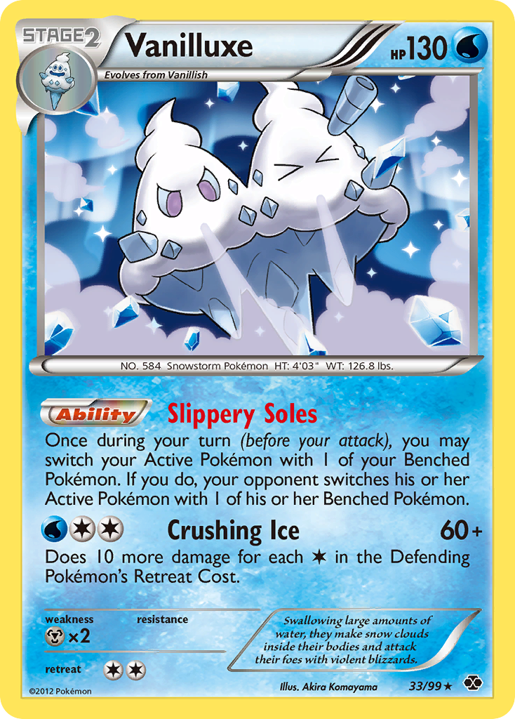 Vanilluxe (33/99) [Black & White: Next Destinies] | All Aboard Games