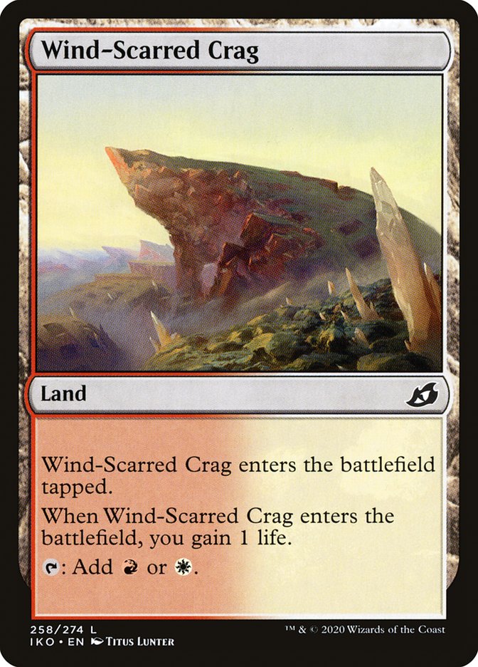 Wind-Scarred Crag [Ikoria: Lair of Behemoths] | All Aboard Games