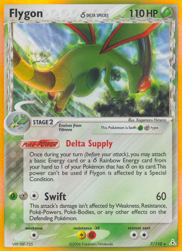 Flygon (7/110) (Delta Species) [EX: Holon Phantoms] | All Aboard Games