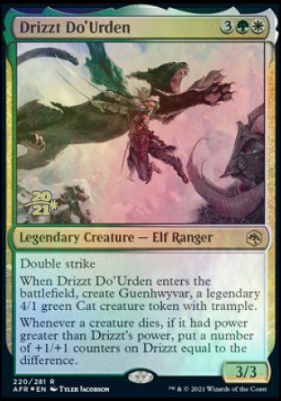 Drizzt Do'Urden [Dungeons & Dragons: Adventures in the Forgotten Realms Prerelease Promos] | All Aboard Games