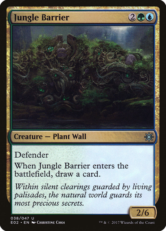 Jungle Barrier [Explorers of Ixalan] | All Aboard Games