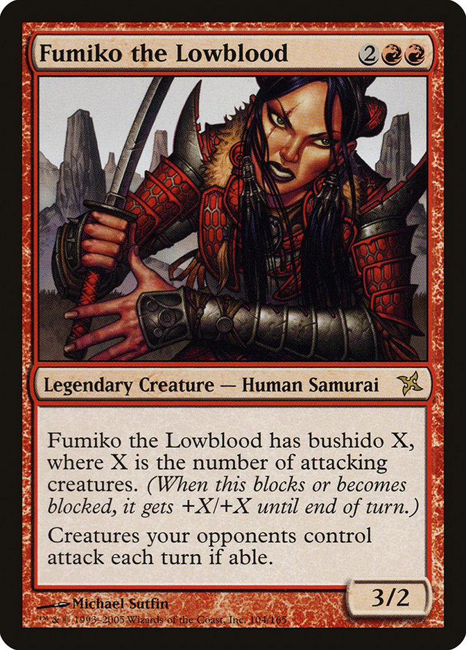 Fumiko the Lowblood [Betrayers of Kamigawa] | All Aboard Games